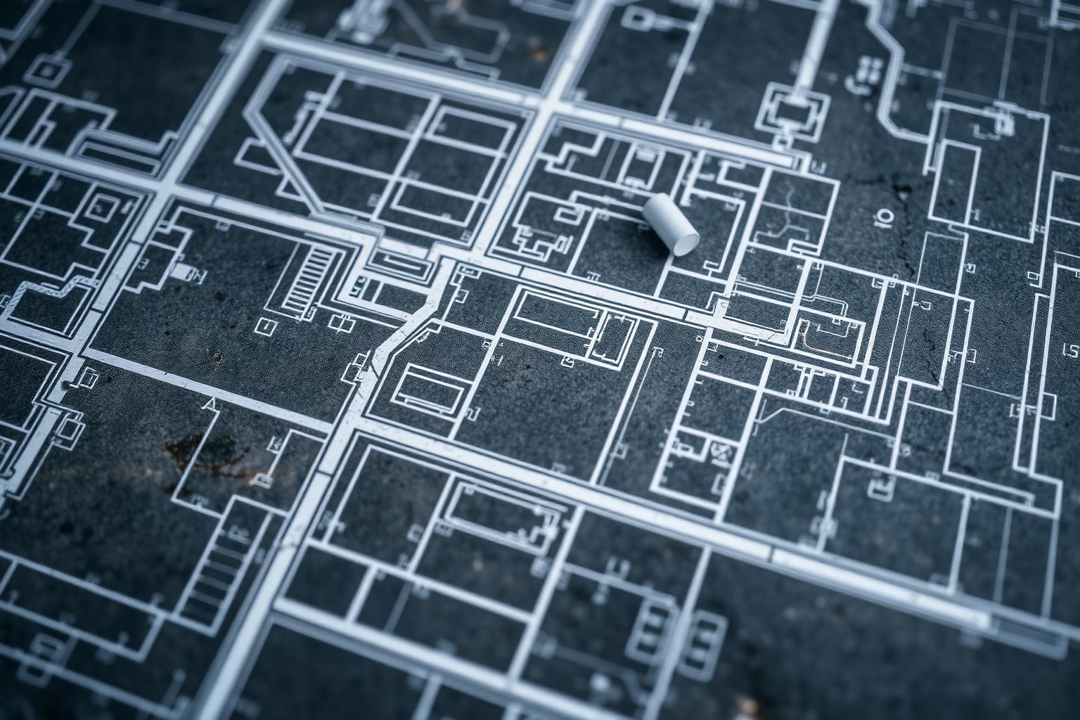 Bespoke Software Architecture — abstract fabric and blueprint